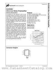 CLC5509 datasheet pdf National Semiconductor