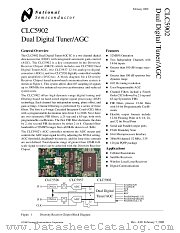 CLC5902 datasheet pdf National Semiconductor
