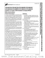 CR16MBR5 datasheet pdf National Semiconductor