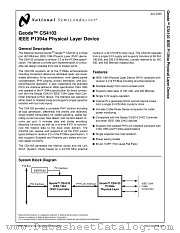 CS4103 datasheet pdf National Semiconductor