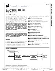 CS4210 datasheet pdf National Semiconductor