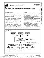 DP83856B datasheet pdf National Semiconductor