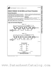 DS8628 datasheet pdf National Semiconductor