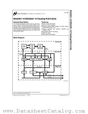 NS32081-15 datasheet pdf National Semiconductor
