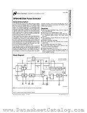 DP8464B datasheet pdf National Semiconductor