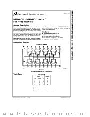 MM74HC273 datasheet pdf National Semiconductor