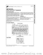 MM74HCT245 datasheet pdf National Semiconductor
