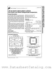 LM239 datasheet pdf National Semiconductor