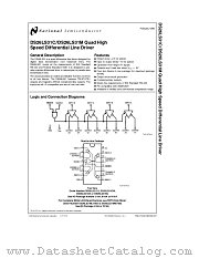 DS26LS31M datasheet pdf National Semiconductor