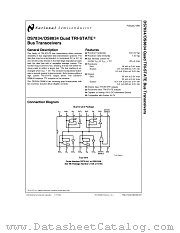DS8834 datasheet pdf National Semiconductor