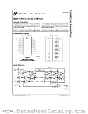 DS3654 datasheet pdf National Semiconductor