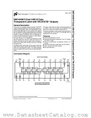 DM74AS873 datasheet pdf National Semiconductor