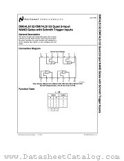 DM74LS132 datasheet pdf National Semiconductor