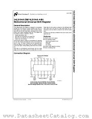 DM74LS194A datasheet pdf National Semiconductor