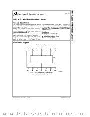 DM74LS290 datasheet pdf National Semiconductor