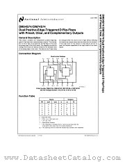 DM54S74 datasheet pdf National Semiconductor