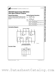DM74S09 datasheet pdf National Semiconductor
