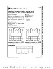 DM74S158 datasheet pdf National Semiconductor
