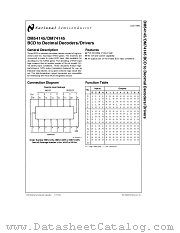 DM54145 datasheet pdf National Semiconductor