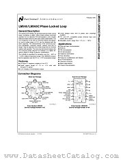 LM565C datasheet pdf National Semiconductor