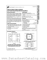 LM224 datasheet pdf National Semiconductor