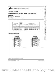 74F368 datasheet pdf National Semiconductor