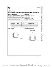 54F413 datasheet pdf National Semiconductor