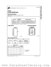 74F30 datasheet pdf National Semiconductor