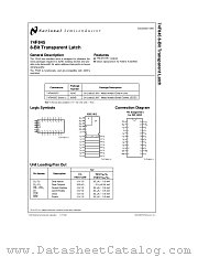 74F845 datasheet pdf National Semiconductor