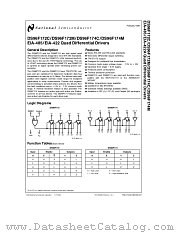 DS96F174M datasheet pdf National Semiconductor
