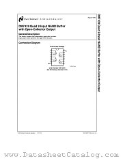 DM7439 datasheet pdf National Semiconductor