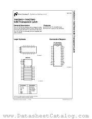 74ACT843 datasheet pdf National Semiconductor