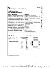 54ACT818 datasheet pdf National Semiconductor