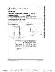 DM74LS395 datasheet pdf National Semiconductor