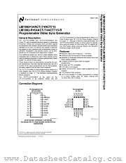 54ACT715 datasheet pdf National Semiconductor