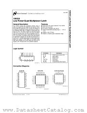 100355 datasheet pdf National Semiconductor