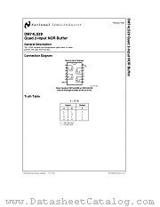 DM74LS28 datasheet pdf National Semiconductor