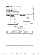 54LS49 datasheet pdf National Semiconductor
