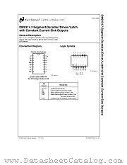 DM9374 datasheet pdf National Semiconductor