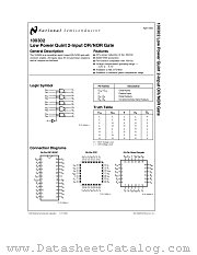 100302 datasheet pdf National Semiconductor