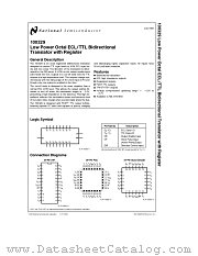 100329 datasheet pdf National Semiconductor