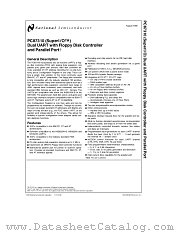 PC87310 datasheet pdf National Semiconductor