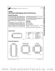 100354 datasheet pdf National Semiconductor