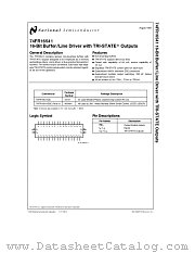 74FR16541 datasheet pdf National Semiconductor