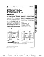 MM74HCT574 datasheet pdf National Semiconductor