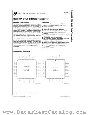 DS3883A datasheet pdf National Semiconductor