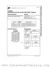 74FR240 datasheet pdf National Semiconductor