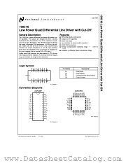 100316 datasheet pdf National Semiconductor