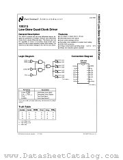 100315 datasheet pdf National Semiconductor