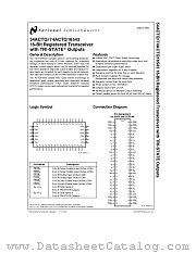 74ACTQ16543 datasheet pdf National Semiconductor